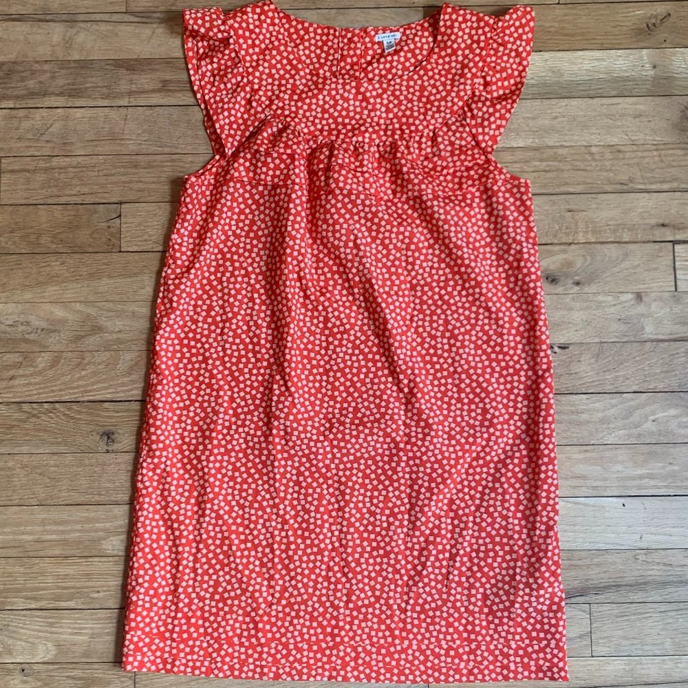 I Love H81 Ruffled Collar Mini Dress